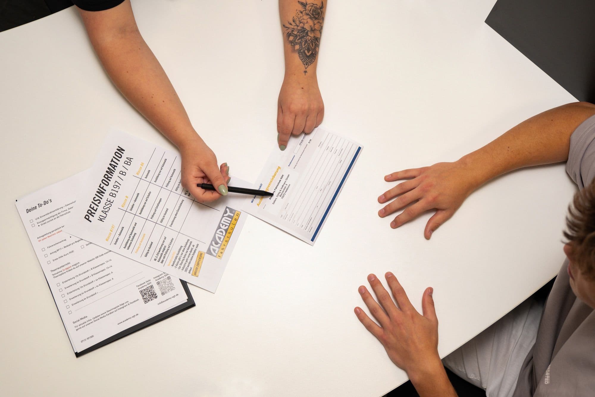 Fahrverhaltens-Beobachtungsfahrt